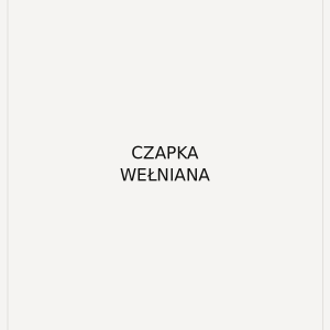 Czapka wełniana