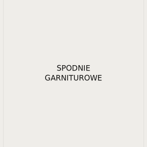 Spodnie garniturowe