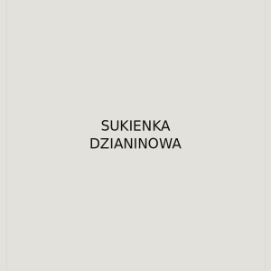Sukienka dzianinowa