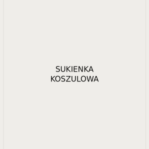 Sukienka koszulowa